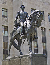 Equestrian statue of Gen. Jackson, Jackson County Courthouse, Kansas City, Missouri
