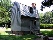 Johnson's boyhood home, located at the Mordecai Historic Park in Raleigh, North Carolina