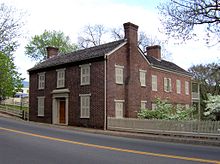 The Andrew Johnson House, built in 1851, Greeneville, Tennessee