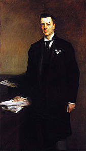 The Right Honourable Joseph Chamberlain, oil on canvas, 1896, John Singer Sargent. National Portrait Gallery