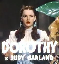 Garland as Dorothy Gale in The Wizard of Oz (1939)
