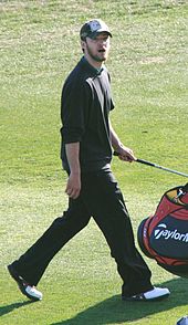 Timberlake golfing in 2006.