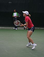 Justine Henin during the 2007 Miami Masters.