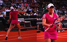 Justine Henin winning the 2010 Stuttgart Porsche Cup