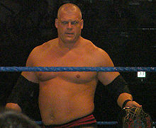 Kane as the ECW champion in 2008.