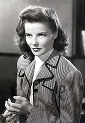 Hepburn, with her unconventional lifestyle and the independent females she played on screen (such as Tess Harding in Woman of the Year, pictured), represented the emancipated woman in 20th-century America.