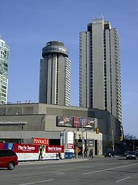 Toronto hotel, site of Richards' 1977 drug bust