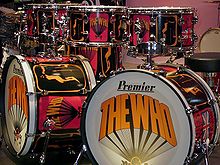 Premier's replica of the classic "Pictures of Lily" drumkit