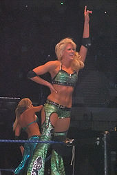 Kelly Kelly during a house show in June 2008.