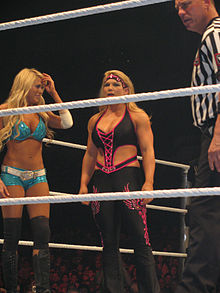 Kelly Kelly and Beth Phoenix in early 2011