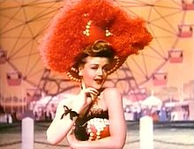 Lansbury in a scene from MGM's Till the Clouds Roll By (1946), one of her earliest film appearances.