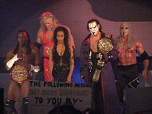 Kevin Nash with The Main Event Mafia