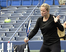 Clijsters at the 2009 US Open