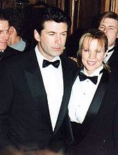 Basinger with Alec Baldwin at the 1994 César Awards ceremony in Paris.