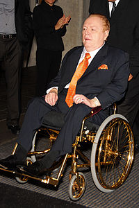 Larry Flynt's Gold-Plated Wheelchair – November 14, 2009