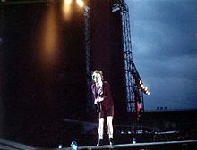 Angus Young at Prague