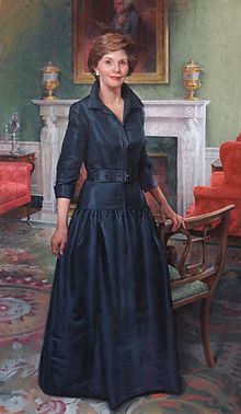 Official portrait of Laura Bush