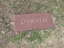 The grave of Lee Harvey Oswald