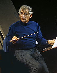 Leonard Bernstein by Allan Warren