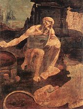 Unfinished painting of St. Jerome in the Wilderness, (c. 1480), Vatican.