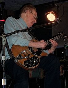 Les Paul, May 2004