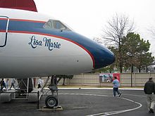 Elvis' plane named after his daughter
