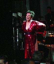 Performing Liza's Back live in 2002.