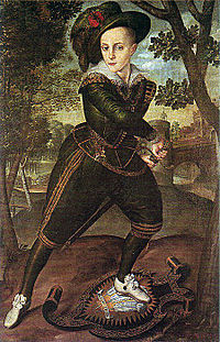 Prince Henry Stuart, c. 1608, by Robert Peake the Elder