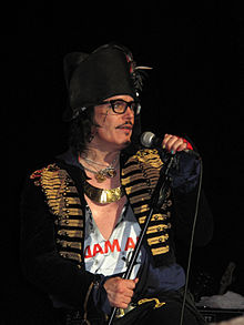 Adam Ant at G-Live, Guildford, December 2011 (photo by Steve Speight)