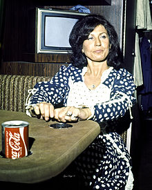 Loretta Lynn touring in 1975