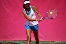 Anne Keothavong at the 2011 Open GDF Suez de Cagnes-sur-Mer Alpes-Maritimes