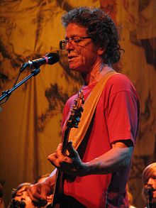 Reed performing in Málaga, Spain, July 21, 2008.