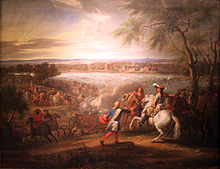 Louis XIV crosses the Rhine at Lobith on 12 June 1672; Deutsches Historisches Museum Berlin