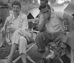 Lucille Ball, with her husband Desi Arnaz in 1953.