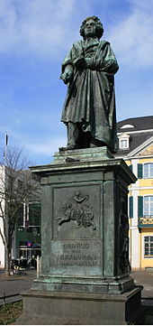 Beethoven Monument in Bonn, Münsterplatz