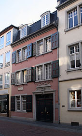 House of birth, Bonn, Bonngasse 20, now the Beethoven-Haus museum