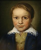 A portrait of the 13-year-old Beethoven by an unknown Bonn master (c. 1783)