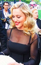 Madonna at the premiere of W.E. at the Toronto Film Festival.