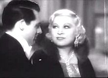Cary Grant and Mae West in I'm No Angel (1933)