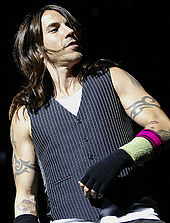 Kiedis performing in Inglewood, California on August 31, 2006.