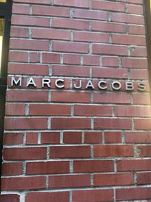 Marc Jacobs storefront in New York City