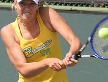 Sharapova at Indian Wells in 2005