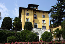 The Villa in Sirmione where Callas lived with Giovanni Battista Meneghini between 1950 and 1959