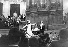 Maria Callas during her final tour in Amsterdam in 1973