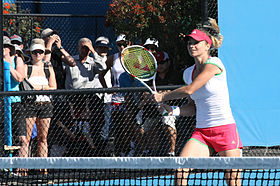 Kirilenko at the 2011 Australian Open