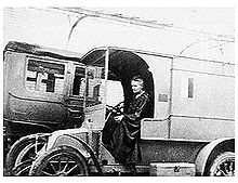 Curie in a mobile x-ray vehicle