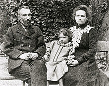Pierre, Irène, Marie Curie