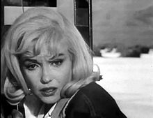 Monroe in her final completed film, The Misfits (1961)
