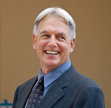 Harmon at a ceremony to receive a star on the Hollywood Walk of Fame in October 2012