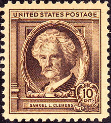Samuel L. Clemens stamp, 1940